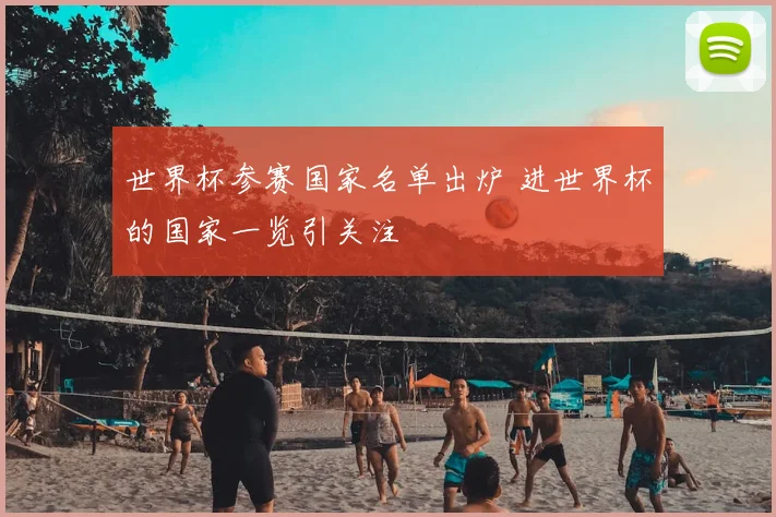 世界杯参赛国家名单出炉 进世界杯的国家一览引关注